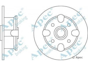 APEC braking DSK113 stabdžių diskas 
 Dviratė transporto priemonės -> Stabdžių sistema -> Stabdžių diskai / priedai
60703238, 60750518, 60750699, 795035
