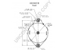 PRESTOLITE ELECTRIC A0014827JB kintamosios srovės generatorius