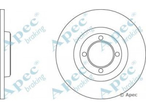 APEC braking DSK272 stabdžių diskas 
 Dviratė transporto priemonės -> Stabdžių sistema -> Stabdžių diskai / priedai
122087150
