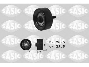 SASIC 1626082 kreipiantysis skriemulys, V formos rumbuotas diržas 
 Diržinė pavara -> V formos rumbuotas diržas/komplektas -> Laisvasis/kreipiamasis skriemulys
1136183, 1149503, YS6E19A216AA