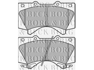 BORG & BECK BBP2249 stabdžių trinkelių rinkinys, diskinis stabdys 
 Techninės priežiūros dalys -> Papildomas remontas
044650C020, 0446560280, 0446560300