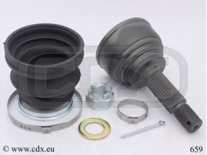 CDX 659 jungčių komplektas, kardaninis velenas 
 Ratų pavara -> Sujungimai/komplektas