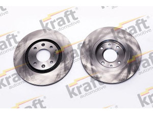 KRAFT AUTOMOTIVE 6045980 stabdžių diskas 
 Dviratė transporto priemonės -> Stabdžių sistema -> Stabdžių diskai / priedai
4246 T9, 4246 V0, 4249 97, 95 667 810