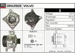 DELCO REMY DRA3528 kintamosios srovės generatorius 
 Elektros įranga -> Kint. sr. generatorius/dalys -> Kintamosios srovės generatorius
8602096, 9164940, 9442188