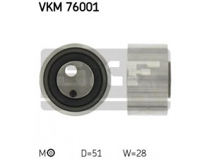 SKF VKM 76001 įtempiklio skriemulys, paskirstymo diržas 
 Techninės priežiūros dalys -> Papildomas remontas
12810-71C00, 12810-71C01, 12810-71C02