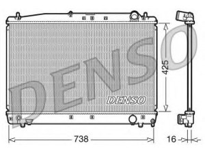 DENSO DRM50033 radiatorius, variklio aušinimas 
 Aušinimo sistema -> Radiatorius/alyvos aušintuvas -> Radiatorius/dalys
1640027050