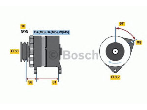 BOSCH 0 986 034 140 kintamosios srovės generatorius 
 Elektros įranga -> Kint. sr. generatorius/dalys -> Kintamosios srovės generatorius
1005431, 5023961, 85GB 10300 KA