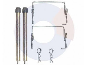 CARRAB BRAKE PARTS 2233 priedų komplektas, diskinių stabdžių trinkelės 
 Stabdžių sistema -> Diskinis stabdys -> Stabdžių dalys/priedai