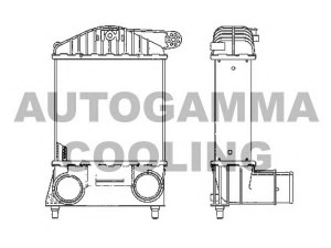 AUTOGAMMA 101896 tarpinis suslėgto oro aušintuvas, kompresorius 
 Variklis -> Oro tiekimas -> Įkrovos agregatas (turbo/superįkrova) -> Tarpinis suslėgto oro aušintuvas
7738826