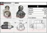 DELCO REMY DRS5050 starteris 
 Elektros įranga -> Starterio sistema -> Starteris
12 41 1 308 543, 12 41 1 312 104