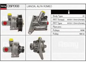 DELCO REMY DSP068 hidraulinis siurblys, vairo sistema 
 Vairavimas -> Vairo pavara/siurblys
60610863