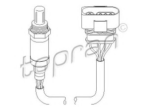 TOPRAN 111 622 lambda jutiklis 
 Elektros įranga -> Jutikliai
032 905 265B, 032 906 265, 032 906 265A