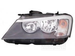 VAN WEZEL 0682961 priekinis žibintas 
 Kėbulas -> Priekinis žibintas/dalys -> Priekinis žibintas/įterp.
6312 7217 287, 63127217287