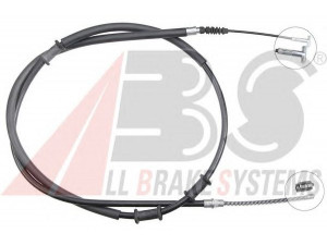 A.B.S. K13932 trosas, stovėjimo stabdys 
 Stabdžių sistema -> Valdymo svirtys/trosai
60664187