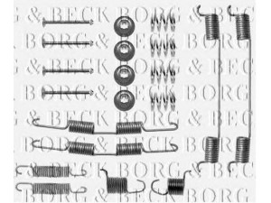 BORG & BECK BBK6064 priedų komplektas, diskinių stabdžių trinkelės 
 Stabdžių sistema -> Diskinis stabdys -> Stabdžių dalys/priedai