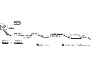 ERNST 071489 išmetimo sistema 
 Išmetimo sistema -> Išmetimo sistema, visa