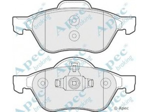 APEC braking PAD1714 stabdžių trinkelių rinkinys, diskinis stabdys 
 Techninės priežiūros dalys -> Papildomas remontas
410601237R, 7701209100, 7701209670