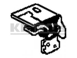 KLARIUS 420422 laikantysis rėmas, duslintuvas
