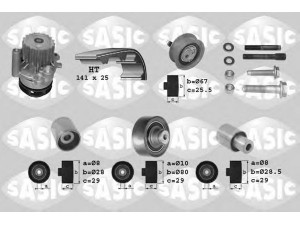 SASIC 3906002 vandens siurblio ir paskirstymo diržo komplektas 
 Diržinė pavara -> Paskirstymo diržas/komplektas -> Paskirstymo diržas/komplektas
038121011AX+038198119E, 038121011AX+038198119E