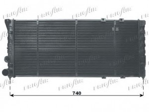 FRIGAIR 0110.2031 radiatorius, variklio aušinimas 
 Aušinimo sistema -> Radiatorius/alyvos aušintuvas -> Radiatorius/dalys
1L0121251C, 1L0121253G, 535121251C