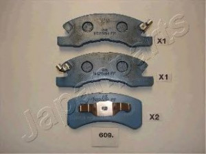 JAPANPARTS PA-609AF stabdžių trinkelių rinkinys, diskinis stabdys 
 Techninės priežiūros dalys -> Papildomas remontas
04465-B2040, 04465B2030, 04491-97214-000