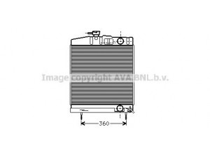 AVA QUALITY COOLING UG2001 radiatorius, variklio aušinimas
4405000003, 4405000103
