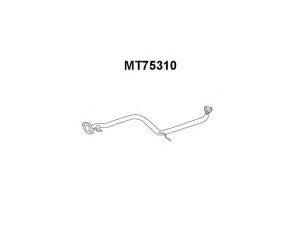 VENEPORTE MT75310 išleidimo kolektorius
MB577356