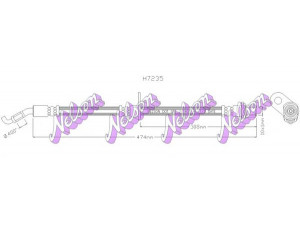 Brovex-Nelson H7235 stabdžių žarnelė 
 Stabdžių sistema -> Stabdžių žarnelės
9004922191, 9004922191000, 9004922298