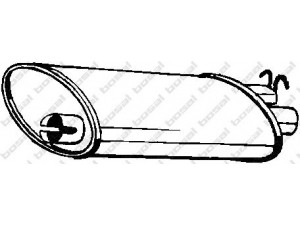 BOSAL 235-945 galinis duslintuvas 
 Išmetimo sistema -> Duslintuvas
1332539