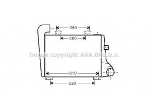 AVA QUALITY COOLING RE4064 tarpinis suslėgto oro aušintuvas, kompresorius 
 Variklis -> Oro tiekimas -> Įkrovos agregatas (turbo/superįkrova) -> Tarpinis suslėgto oro aušintuvas
5000453321, 5010332553