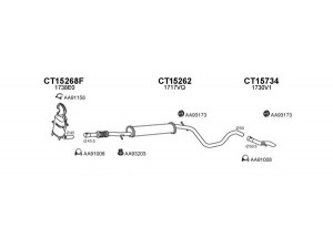 VENEPORTE 450716 išmetimo sistema 
 Išmetimo sistema -> Išmetimo sistema, visa