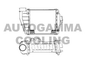 AUTOGAMMA 101961 tarpinis suslėgto oro aušintuvas, kompresorius
357145805B
