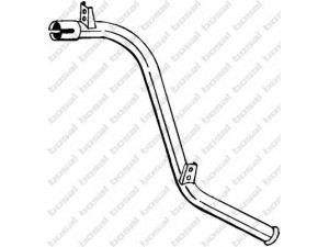 BOSAL 438-369 išleidimo kolektorius 
 Išmetimo sistema -> Išmetimo vamzdžiai
631 490 21 21