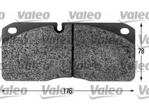 VALEO 541612 stabdžių trinkelių rinkinys, diskinis stabdys 
 Techninės priežiūros dalys -> Papildomas remontas
1906297, 1906297, 5001014704, 5001014704