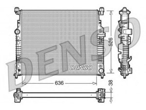 DENSO DRM17007 radiatorius, variklio aušinimas 
 Aušinimo sistema -> Radiatorius/alyvos aušintuvas -> Radiatorius/dalys
1645000003, 1645000803