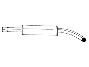AKS DASIS SG60470 vidurinis duslintuvas