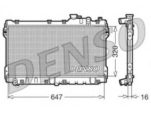 DENSO DRM44015 radiatorius, variklio aušinimas 
 Aušinimo sistema -> Radiatorius/alyvos aušintuvas -> Radiatorius/dalys
BPE815200