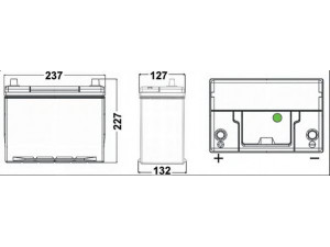 TUDOR TA457 starterio akumuliatorius; starterio akumuliatorius 
 Elektros įranga -> Akumuliatorius
31500SWTZ010M1, 31500TT0R020M1