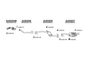VENEPORTE 030185 išmetimo sistema 
 Išmetimo sistema -> Išmetimo sistema, visa