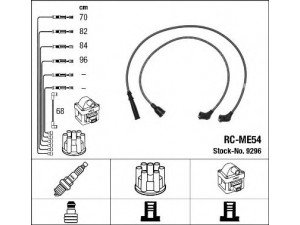 NGK 9296 uždegimo laido komplektas 
 Kibirkšties / kaitinamasis uždegimas -> Uždegimo laidai/jungtys
MD 002 960, MD 010 179, MD 013 028