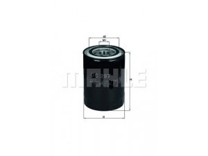 KNECHT OC 297 alyvos filtras 
 Techninės priežiūros dalys -> Techninės priežiūros intervalai
1230A046, 1230A154, ME013307, ME013307V