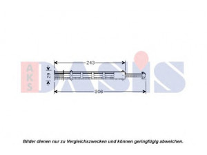 AKS DASIS 800659N džiovintuvas, oro kondicionierius 
 Oro kondicionavimas -> Džiovintuvas
71749797, 6455GN