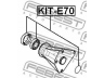 FEBEST KIT-E70 guolis, kardaninis velenas
31507552539