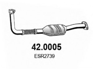ASSO 42.0005 katalizatoriaus keitiklis 
 Išmetimo sistema -> Katalizatoriaus keitiklis
ESR2739, ESR3495