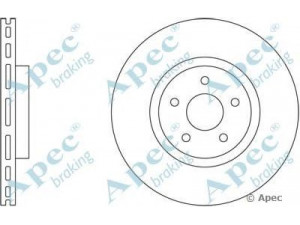 APEC braking DSK2344 stabdžių diskas 
 Dviratė transporto priemonės -> Stabdžių sistema -> Stabdžių diskai / priedai
274521, 31341644
