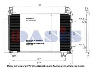 AKS DASIS 212054N kondensatorius, oro kondicionierius 
 Oro kondicionavimas -> Kondensatorius
8846052110, 8846052130