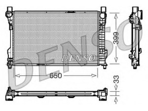 DENSO DRM17082 radiatorius, variklio aušinimas 
 Aušinimo sistema -> Radiatorius/alyvos aušintuvas -> Radiatorius/dalys
2035000803