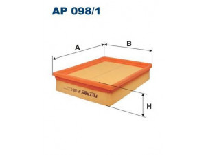 FILTRON AP098/1 oro filtras 
 Techninės priežiūros dalys -> Techninės priežiūros intervalai
46519049, 46806576, PC1098
