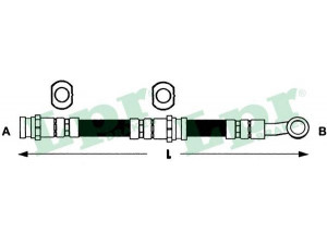 LPR 6T47922 stabdžių žarnelė 
 Stabdžių sistema -> Stabdžių žarnelės
462100M005, 462100M007, 462100M015