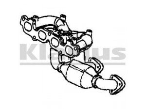 KLARIUS 322274 katalizatoriaus keitiklis 
 Išmetimo sistema -> Katalizatoriaus keitiklis
06F253052X, 06F253052X, 06F253052X